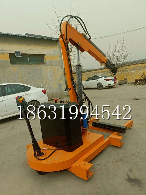 冀州区自卸车厢随车吊 自制轮式四不像起重机 四驱平板吊 5吨 贵盛